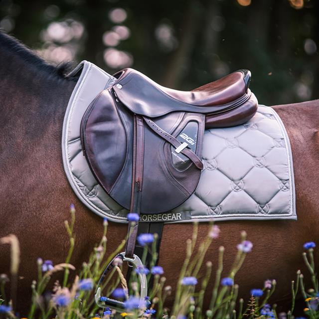 Zadeldek Horsegear Bayesa Grijs