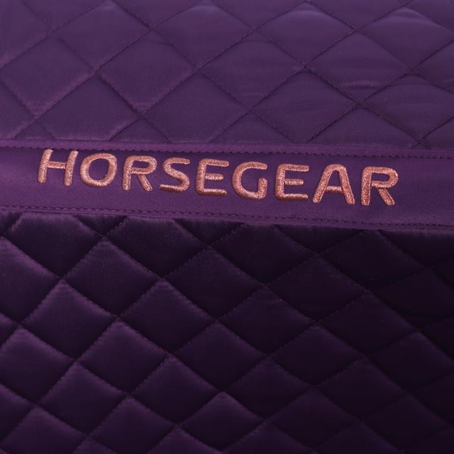 Zadeldek HORSEGEAR HGBisley Veelzijdigheid Donkerpaars