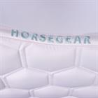 Zadeldek HORSEGEAR HGBrean Dressuur Wit-blauw