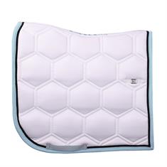 Zadeldek HORSEGEAR HGBrean Dressuur Wit-blauw