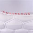 Zadeldek HORSEGEAR HGBrean Dressuur Wit-donkerroze