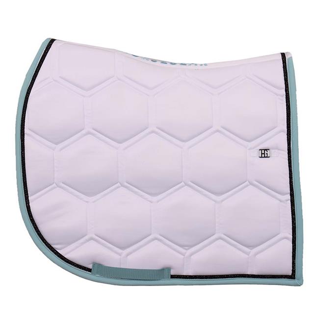 Zadeldek HORSEGEAR HGBrean Veelzijdigheid Wit-blauw