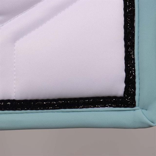 Zadeldek HORSEGEAR HGBrean Veelzijdigheid Wit-blauw