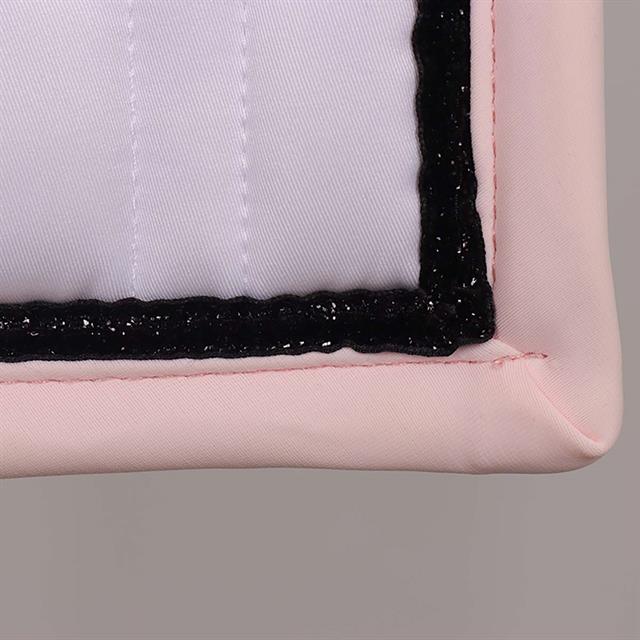 Zadeldek HORSEGEAR HGBrean Veelzijdigheid Wit-roze