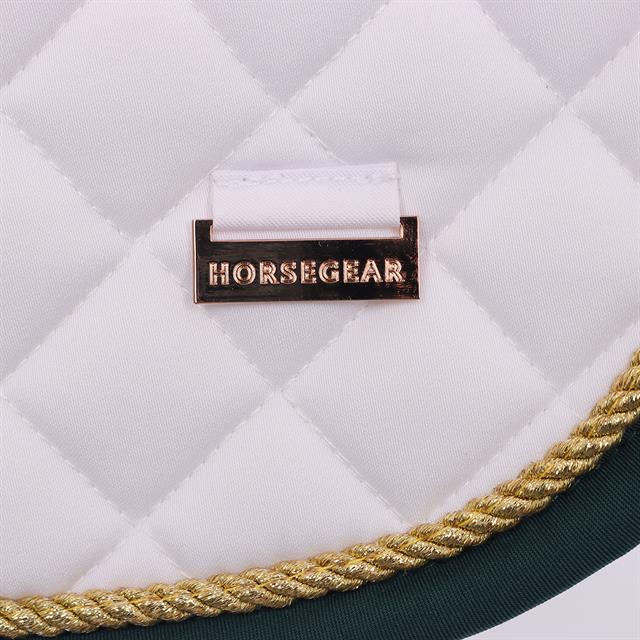 Zadeldek HORSEGEAR HGKemble Veelzijdigheid Wit-green