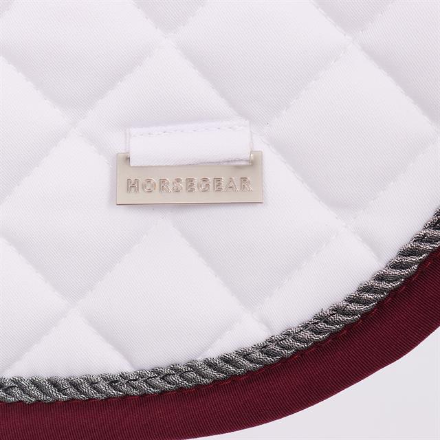 Zadeldek HORSEGEAR HGKemble Veelzijdigheid Wit-rood