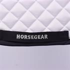 Zadeldek HORSEGEAR HGRatfort Dressuur Wit-donkerblauw