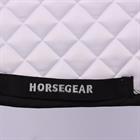 Zadeldek HORSEGEAR HGRatfort Dressuur Wit-zwart