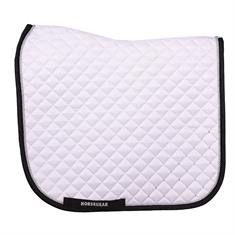 Zadeldek HORSEGEAR HGRatfort Dressuur Wit-zwart
