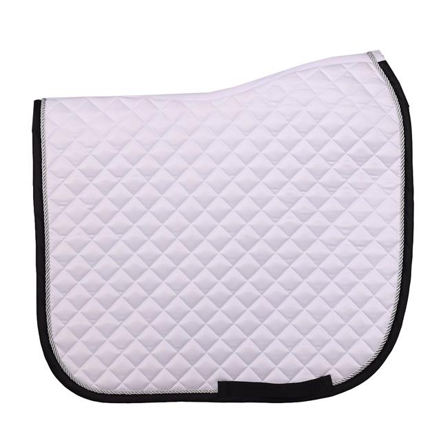 Zadeldek HORSEGEAR HGRatfort Dressuur Wit-zwart