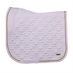 Zadeldek HORSEGEAR HGSedgehill Dressuur Wit-goud