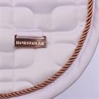 Zadeldek HORSEGEAR HGSedgehill Dressuur Wit-roze