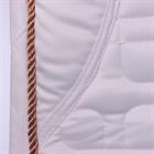 Zadeldek HORSEGEAR HGSedgehill Dressuur Wit-roze