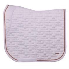 Zadeldek HORSEGEAR HGSedgehill Dressuur Wit-roze