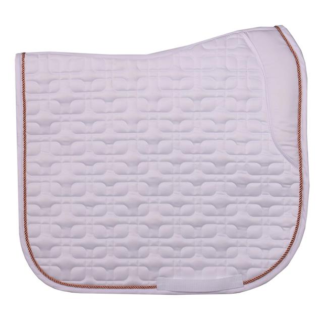 Zadeldek HORSEGEAR HGSedgehill Dressuur Wit-roze