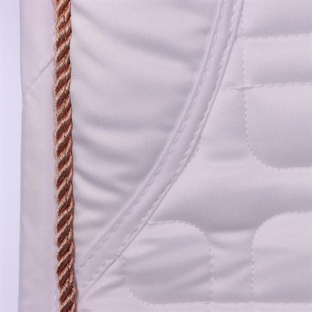 Zadeldek HORSEGEAR HGSedgehill Dressuur Wit-roze