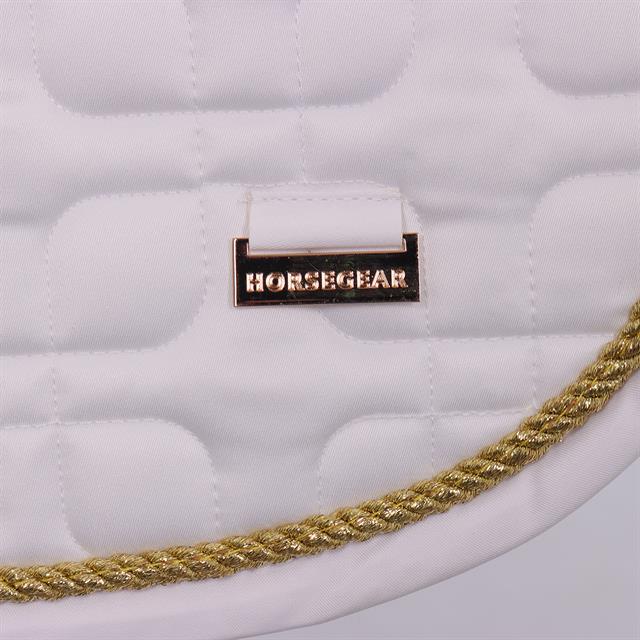 Zadeldek HORSEGEAR HGSedgehill Veelzijdigheid Wit-goud