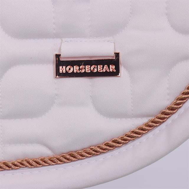 Zadeldek HORSEGEAR HGSedgehill Veelzijdigheid Wit-roze