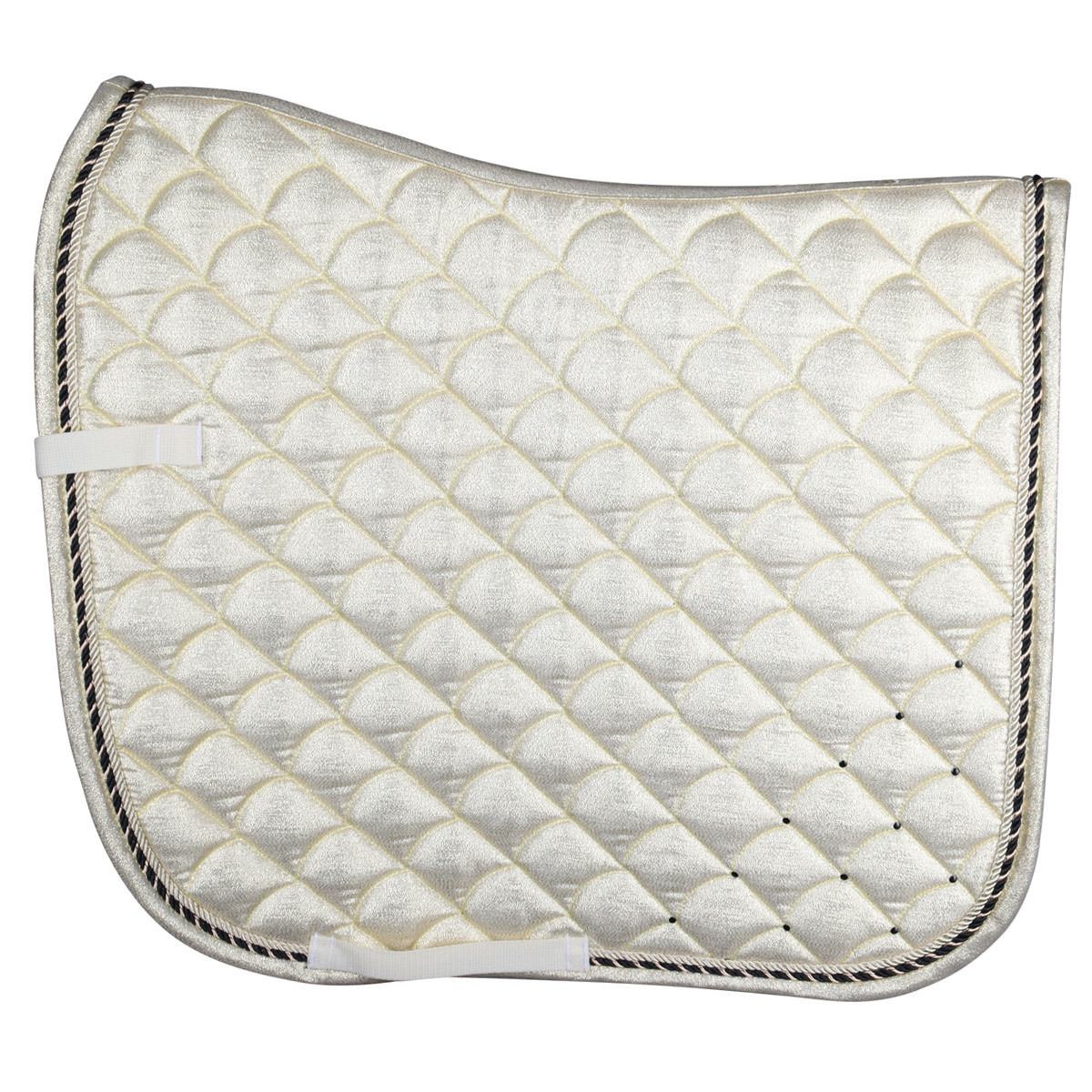 Zadeldek Horsegear Hgsparkle, Dressuur paard in goud