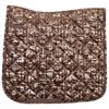 Zadeldek HORSEGEAR HGVelvet Dapple Bruin