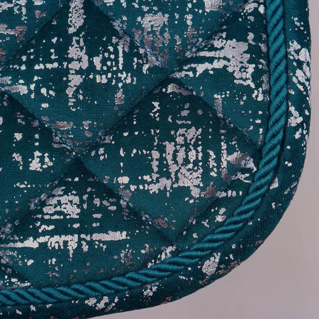 Zadeldek HORSEGEAR HGVelvet Dapple Darkturquoise