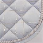 Zadeldek HORSEGEAR HGVelvet Dot Lichtblauw