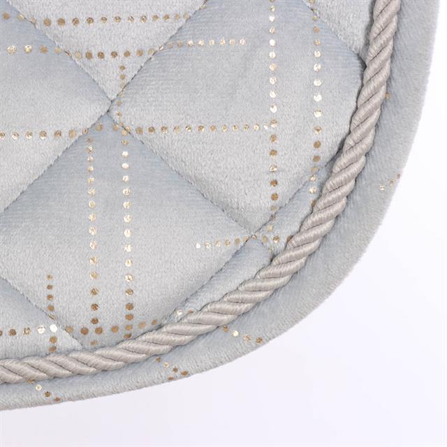 Zadeldek HORSEGEAR HGVelvet Dot Lichtblauw