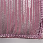 Zadeldek HORSEGEAR HGVelvet Stripe Lichtpaars