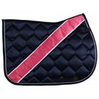 Zadeldek Horsegear Raya Donkerblauw-roze