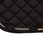 Zadeldek Horsegear Volant Zwart