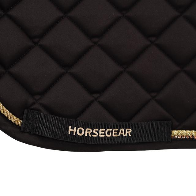 Zadeldek Horsegear Volant Zwart
