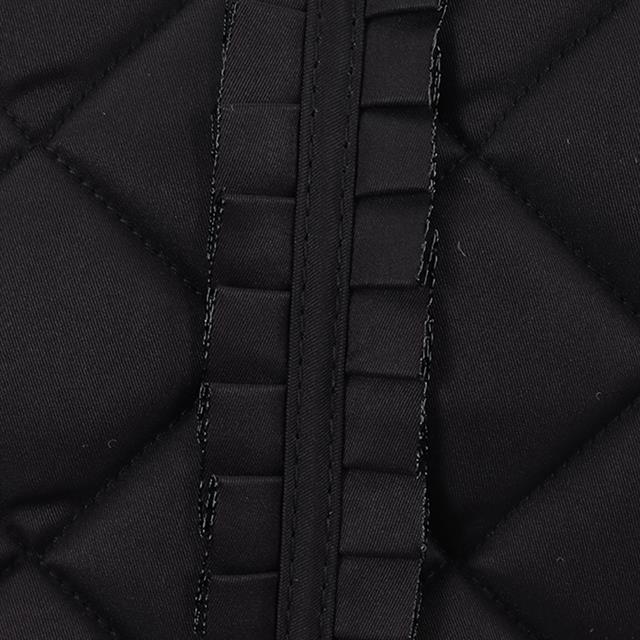 Zadeldek Horsegear Volant Zwart
