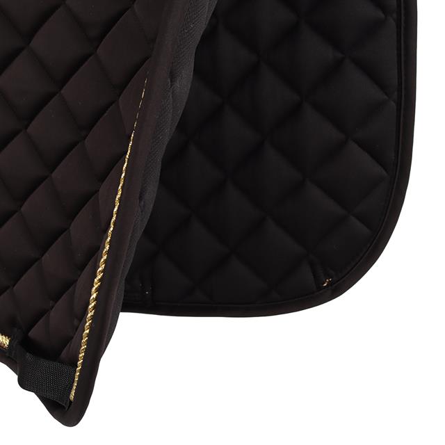 Zadeldek Horsegear Volant Zwart