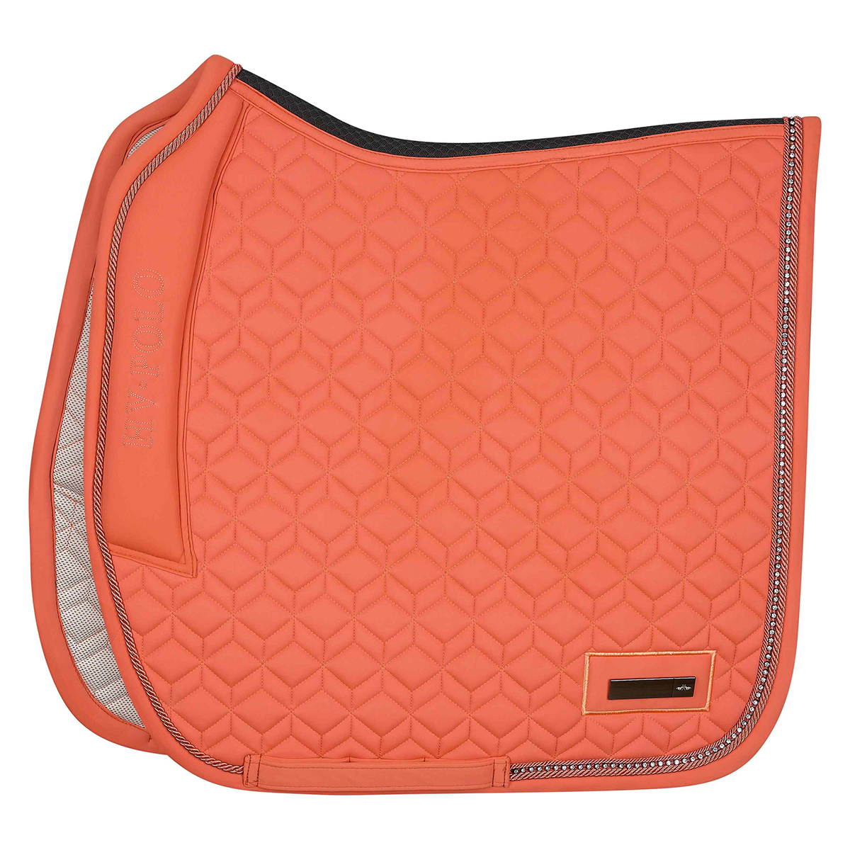 Zadeldek Hv Polo Hvpjune Oranje, Dressuur paard in oranje