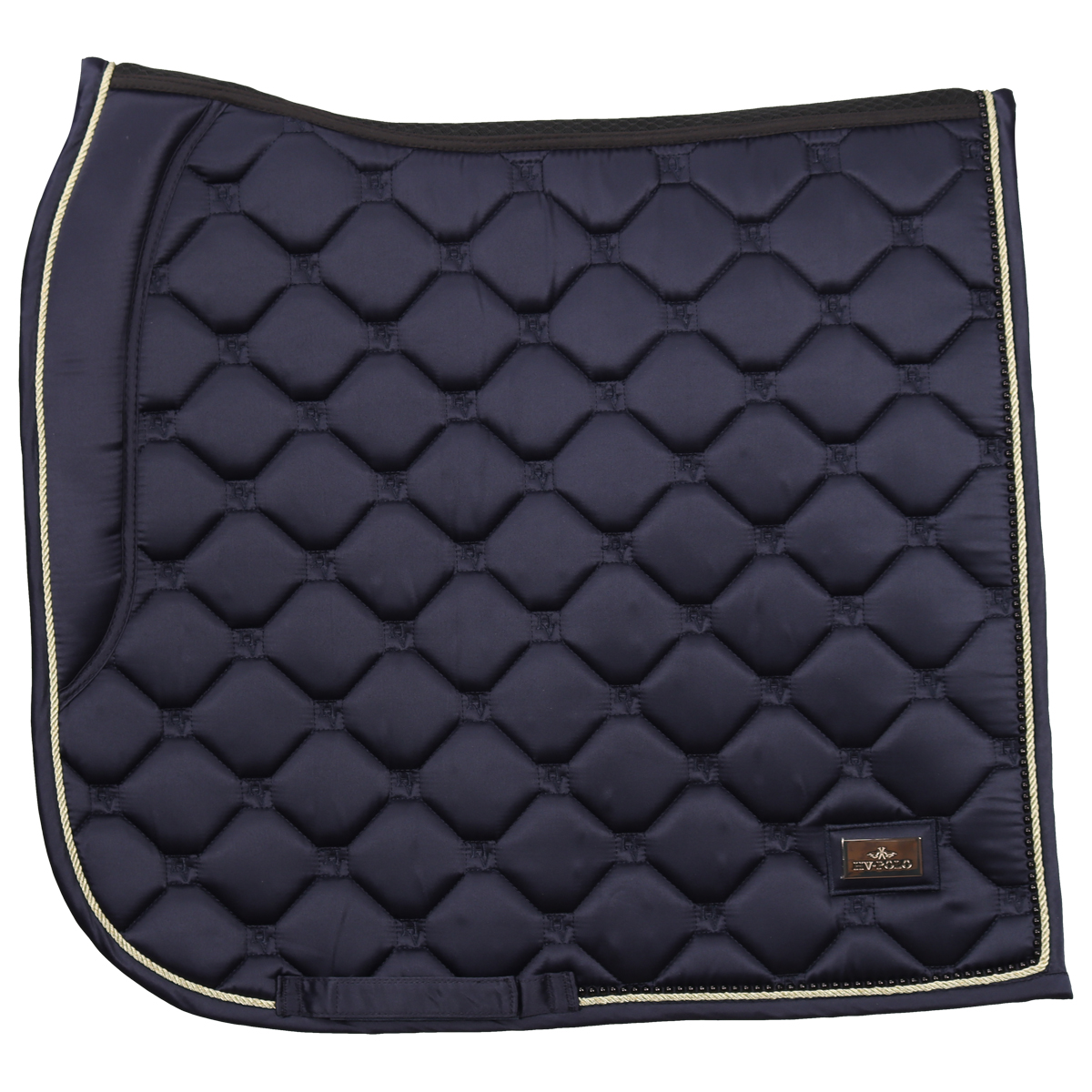 Zadeldek Hv Polo Hvpmarlie Dressuur Donkerblauw, Dressuur paard in donkerblauw