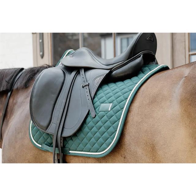 Zadeldek Kentucky Diamond Rope Dressuur Groen