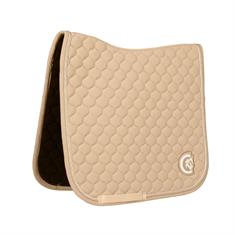 Zadeldek Kentucky Onion Quilt 3D Logo Dressuur Beige