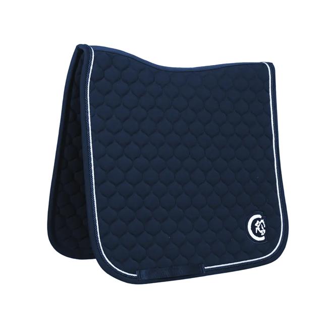 Zadeldek Kentucky Onion Quilt 3D Logo Dressuur Donkerblauw