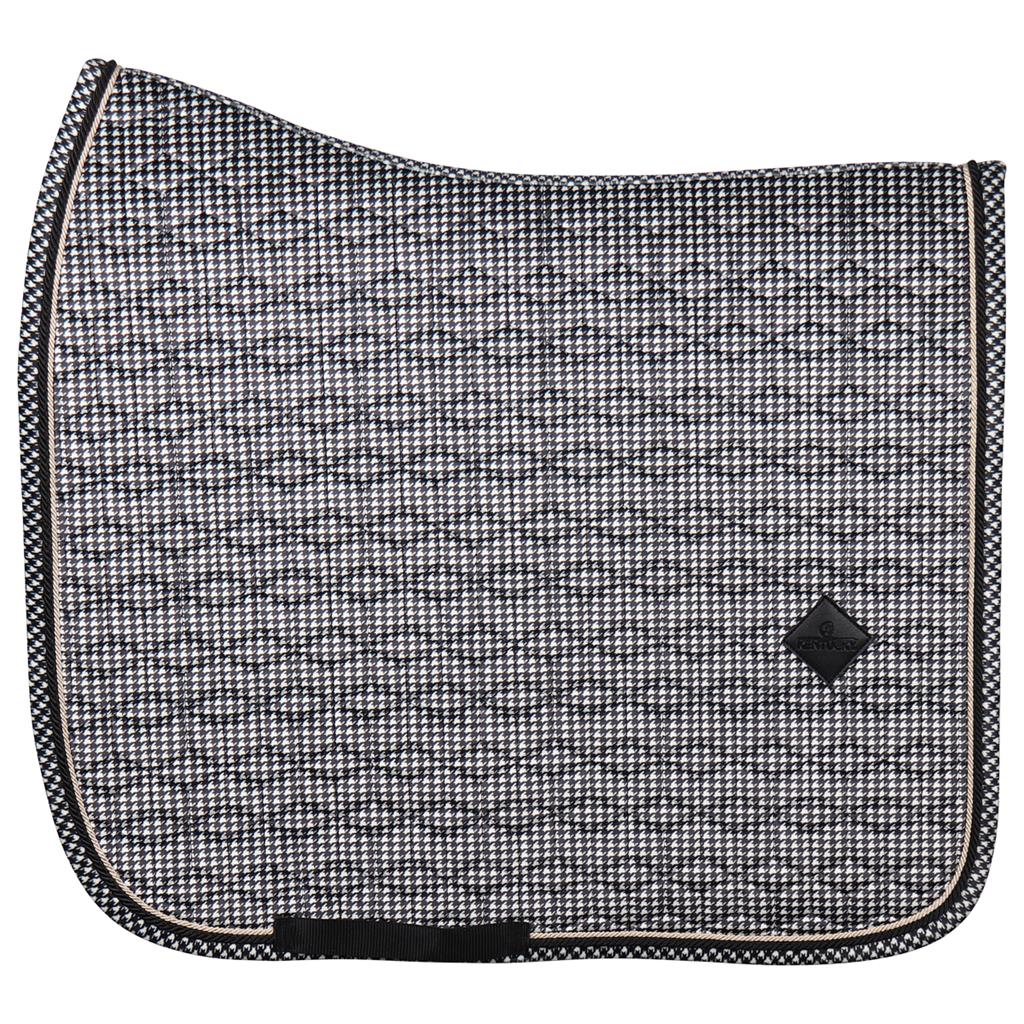 Kentucky Zadeldek Pied-de-poule - Zwart - dressuur Paard