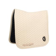 Zadeldek Kentucky Plaited 3D Logo Dressuur Beige