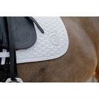 Zadeldek Kentucky Plaited 3D Logo Dressuur Wit
