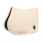 Zadeldek Kentucky Plaited 3D Logo Springen Beige