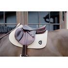 Zadeldek Kentucky Plaited 3D Logo Springen Beige