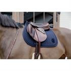Zadeldek Kentucky Plaited 3D Logo Springen Donkerblauw