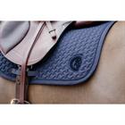 Zadeldek Kentucky Plaited 3D Logo Springen Donkerblauw