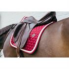 Zadeldek Kentucky Plaited Cord Dressuur Donkerrood