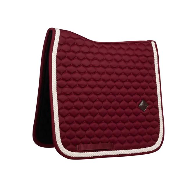 Zadeldek Kentucky Plaited Cord Dressuur Donkerrood