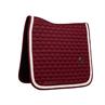 Zadeldek Kentucky Plaited Cord Dressuur Donkerrood