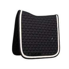 Zadeldek Kentucky Plaited Cord Dressuur Zwart