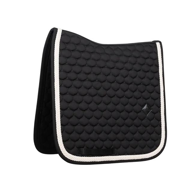 Zadeldek Kentucky Plaited Cord Dressuur Zwart